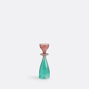 Kandelaar in glas H24 cm, Boamia