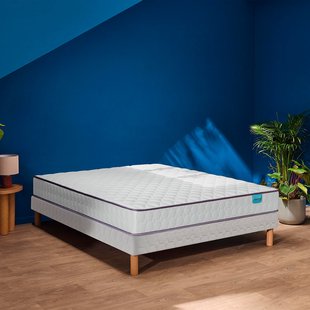 Ensemble matras met pocketveren en lattenbodem, Well Bed