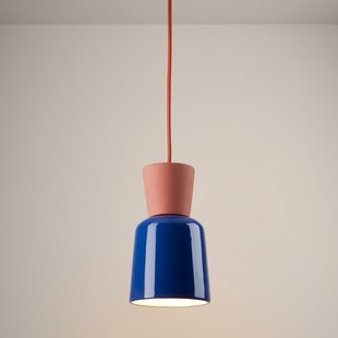 Gekleurde keramische hanglamp Ø 12 cm, Jimna