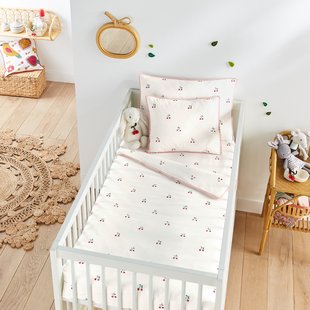 Dekbedovertrek voor baby in bio katoen, Griotte