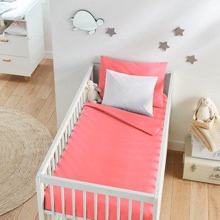 Dekbedovertrek voor baby in katoen, Scenario