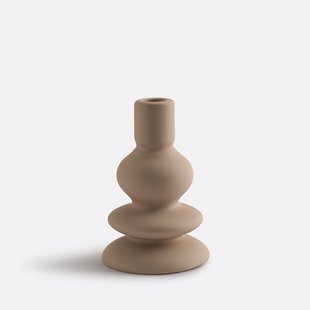 Keramische kandelaar H16 cm Kiero