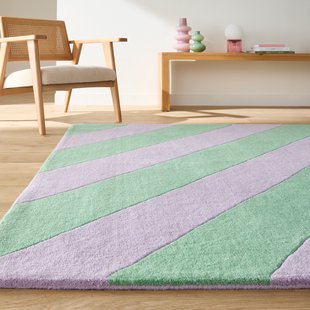 Vloerkleed in wol Izalio