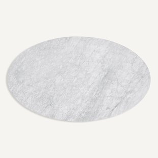 Ellipsvormig tafelblad in marmer L170 cm, Elipso