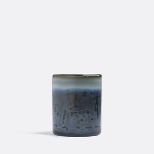 Windlicht in gekleurd glas H11 cm, Orlan