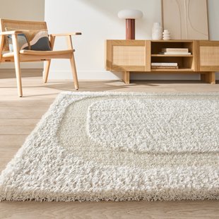 Vloerkleed met reliëf, Opale