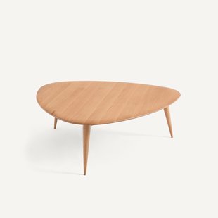 Salontafel in massief eiken, groot model, THÉOLEINE