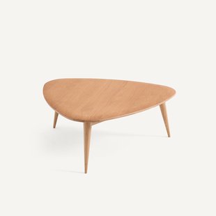 Salontafel in massief eiken, klein model, THÉOLEINE