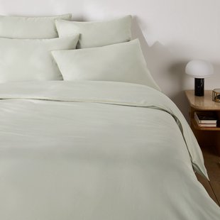 Dekbedovertrek van perkal lyocell en katoen, LONA