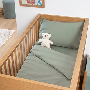 Baby dekbedovertrek, perkalkatoen