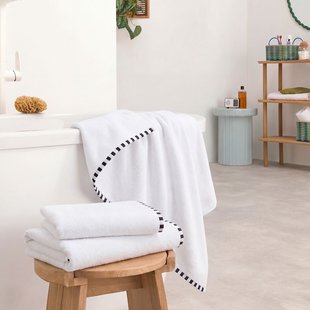 500g badstof handdoek, 100% gerecycled katoen, TIZNIT
