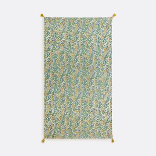 Fouta XL, bloemenprint, badstof voering, HANOI