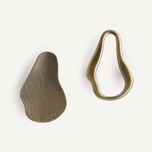 Set van 2 bronskleurige wandhaken, ORP