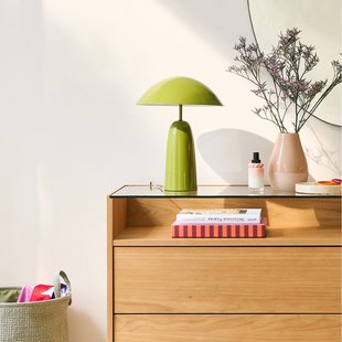 Paddestoel lamp, ijzer metaal, MERRO