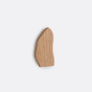 Decoratieve wandvaas, mangohout, hoogte 17cm, Nalya