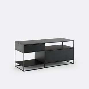Metalen tv-meubel, breedte 120 cm, MIVA