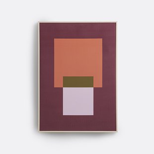 Ingelijste digitale print, 50 x 70 cm, AZELYS