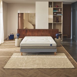 Hybride matras, pocketveren en Bultex schuim, zeer stevige ondersteuning, MOVE