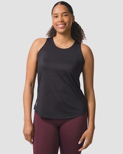 HEMA Dames sportsinglet loose fit zwart (zwart)