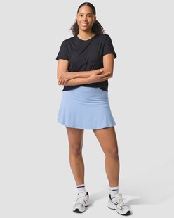 HEMA Damessportrokje met binnenbroekje lichtblauw (lichtblauw)