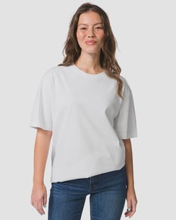 HEMA Dames T-shirt Do relaxed fit wit (wit)