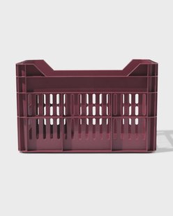 HEMA Fietskrat 30L bordeauxrood (bordeauxrood)