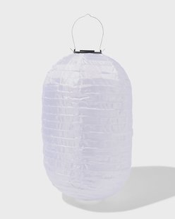 HEMA Solar lampion ovaal 28x40cm wit