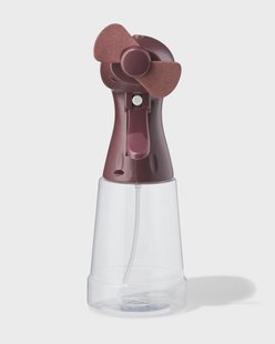 HEMA Handventilator met watersproeier 13x13x28cm paars