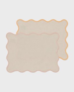 HEMA Placemat 35x45cm katoen golf - 2 stuks
