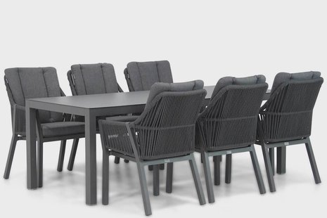 Lifestyle Verona/Madras 220 cm dining tuinset 7-delig