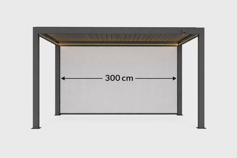 Ventura Windscherm 300 cm antraciet
