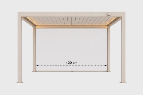 Ventura Windscherm 400 cm loft