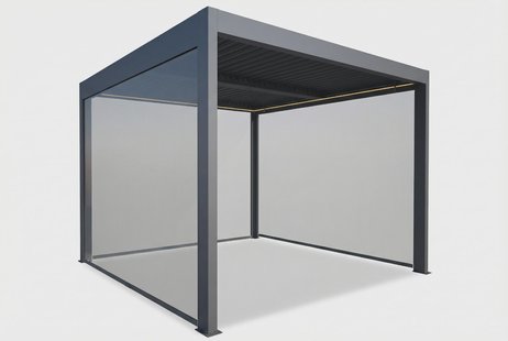 Camello Alura pergola 300x300 cm antraciet