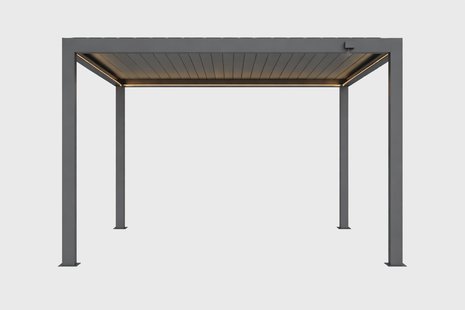 Camello Ventura pergola 300x300 cm antraciet
