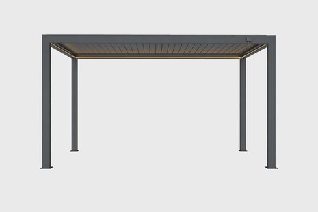 Camello Ventura pergola 300x400 cm antraciet