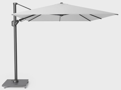 Platinum Challenger zweefparasol 3.5x2.6 m T2 (excl. voet) Wit