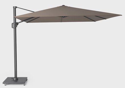Platinum Challenger zweefparasol 3x3m T1 premium (excl. voet) Havana