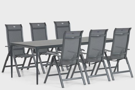 Hartman Alice/Cesar 220 cm dining tuinset 7-delig