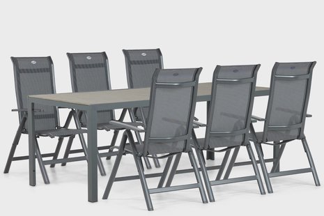 Hartman Alice/Solare 200 cm dining tuinset 7-delig