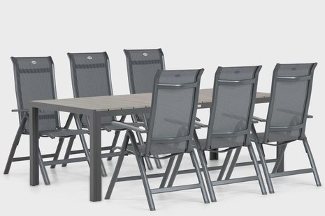 Hartman Alice/Young 217 cm dining tuinset 7-delig