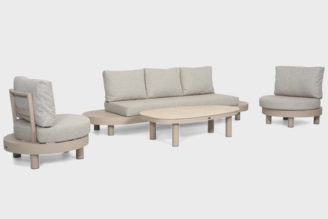 Lifestyle Organio/Mira stoel-bank loungeset 4-delig