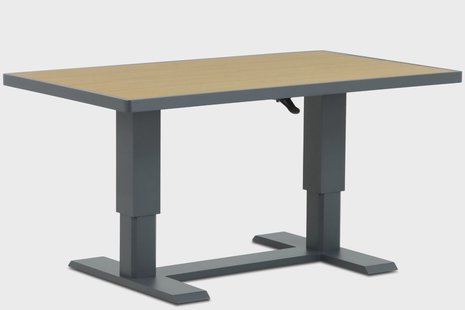 Lifestyle Evora lounge/dining tuintafel 140 x 80 cm verstelbaar