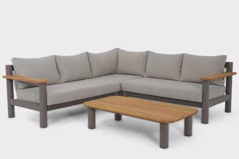 Santika Yolano hoek loungeset 4-delig