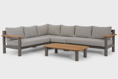 Santika Yolano hoek loungeset 5-delig