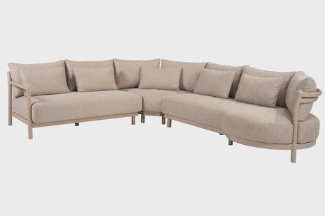 4 Seasons Outdoor Mykonos hoek loungeset 3-delig