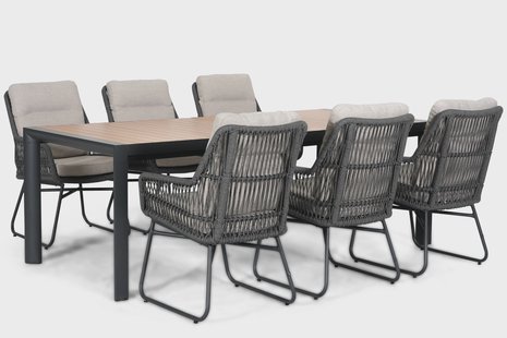 Lifestyle Vicente/Allungo dining tuinset 7-delig