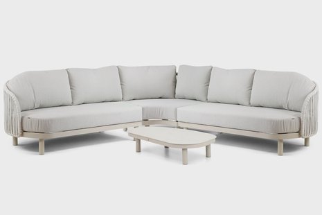 Santika Nanda hoek loungeset 4-delig