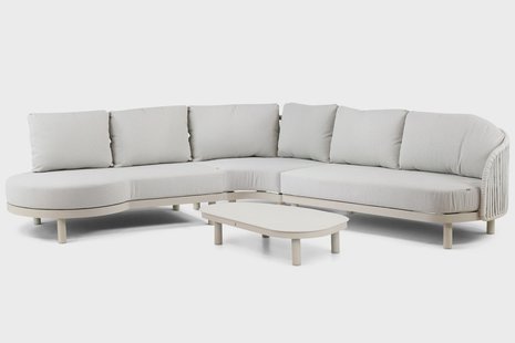 Santika Nanda hoek loungeset 4-delig