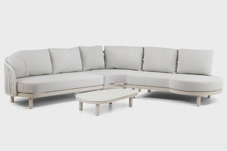 Santika Nanda hoek loungeset 4-delig