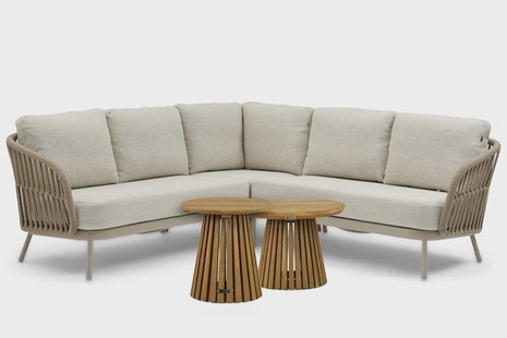 Coco Elara/Fungo 45/55 cm hoek loungeset 5-delig